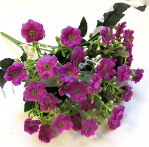 Мелкие цветочки 27 см фиолетовые