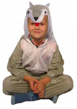 Детский карнавальный костюм Волк (до 6 лет)
