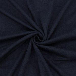 Ткань на отрез кулирка M-3156 цвет темно-синий