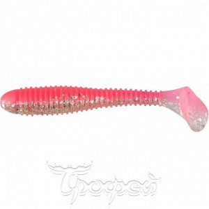 Виброхвост Catcher 3,55"/9 см Silver Sparkles & Pink 5шт. (HS-2-035) Helios