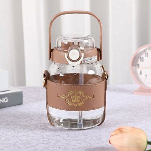 Бутылка для напитков стеклянная, 1000 мл