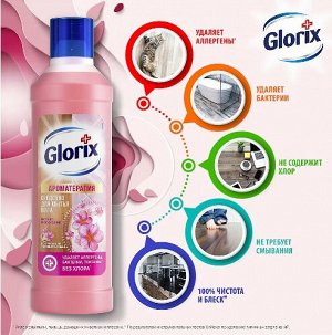 Средство для мытья полов Glorix Весеннее Пробуждение 1л