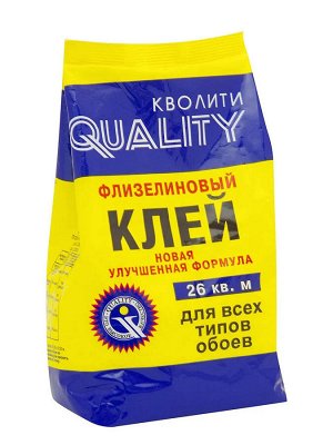 Клей обойный QUALITY 200г флизелиновый