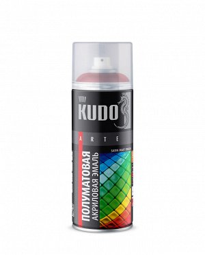 Kudo, Краска универсальная акриловая SATIN RAL полуматовая, 520 мл, цвет в ассортименте, Кудо