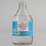 Ацетон Ангара 0,5л стекло ГОСТ
