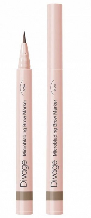 Диваж Маркер для бровей с эффектом микроблендинга тон 01 Диваж Microblading Brow Marker 01, Divage ( акция 1 по 29 июня)