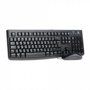 Набор проводной LOGITECH Desktop MK120,USB, клавиатура,мышь