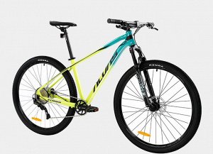 Горный велосипед ALVAS STROM M5100. 27.5 колеса. Синий-Желтый