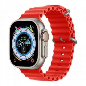 NEW ! Силиконовый ремешок Ocean Watch Band для Apple Watch 42 / 44 / 45 / 49 мм