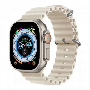 NEW ! Силиконовый ремешок Ocean Watch Band для Apple Watch 42 / 44 / 45 / 49 мм