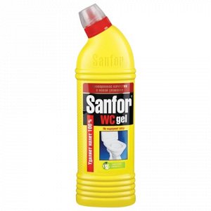 Средство для уборки туалета 1кг SANFOR WC gel (Санфор гель)