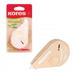 Корректирующая лента KORES "Wooden Xtralong-Eco" 4,2мм*14,5м