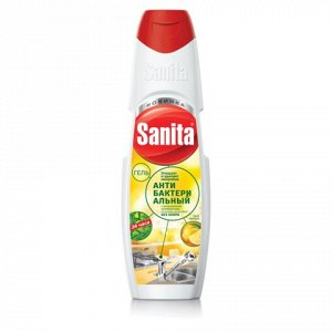 Средство для кухни 500г SANITA (Санита) "Сила Лимона", гель