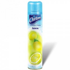 Освежитель воздуха аэрозольный 300мл CHIRTON (Чиртон) "Лимон