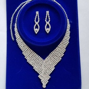Комплект ожерелье и серьги, уценка, арт. 08.0244