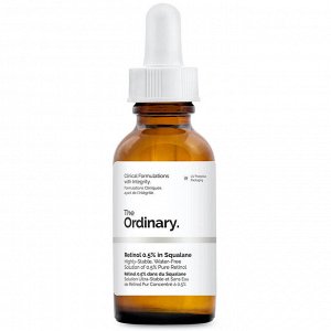 Омолаживающая Сыворотка c ретинолом 0,5% The Ordinary Retinol 0,5% In Squalane