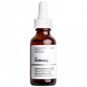 Сыворотка для кожи вокруг глаз  The Ordinary Caffeine Solution 5% + Egcg