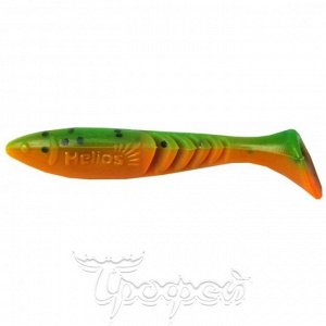 Виброхвост Slash 2,64"/6,7 см Pepper Green & Orange 10шт. (HS-19-018) Helios