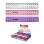 Линейка 15 см ErichKrause Candy, пластик, микс цветов 9521670