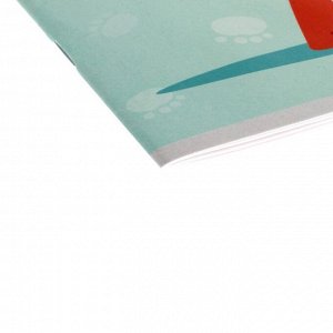 Альбом для рисования А4, 8 листов на скрепке "Игры", бумажная обложка, блок офсет 100г/м2