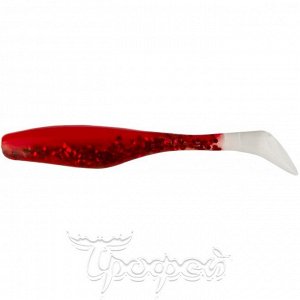 Виброхвост Vigor 3,75"/9.5 см Red Sparkles WT 7шт. (HS-6-034) Helios