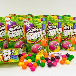 Skittles Giants Sour Pouch 141g - Гигантский Скитлс кислый