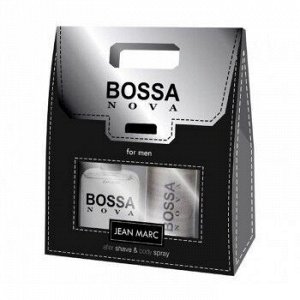 Подарочный набор мужской Jean Marc Bossa Nova (дезодорант 150мл + лосьон после бритья 100мл)
