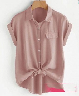 Блуза Ткань имитация леон