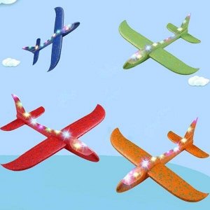 Самолет-планер/Летающая игрушка-самолет полимерный