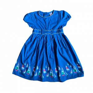 Платье Цвет: синий!