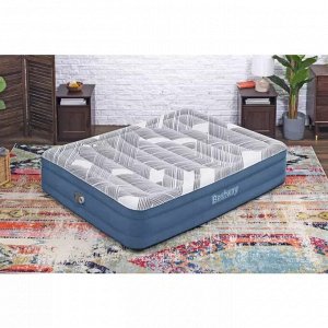 Кровать надувная Bestway / 152 х 203 х 36 см
