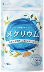 AEQUALIS Megurium - калий с витаминами для баланса жизненных сил