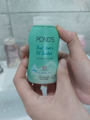 Рассыпчатая пудра для лица против акне  Pond’s Dual Acne&Oil Solution