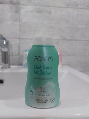 Рассыпчатая пудра для лица против акне  Pond’s Dual Acne&Oil Solution