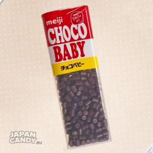 Конфеты шоколадные Meiji Шоко Бэйби Джамбо (Choco Baby Jumbo) 102г 1/6/48