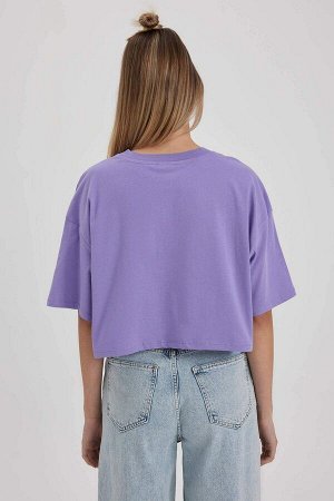 Футболка с коротким рукавом и принтом Cool Oversize Fit