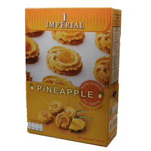 Песочное печенье с ананасовым джемом (Imperial Cookies Pineapple Jam)100 гр (Картонная коробка)