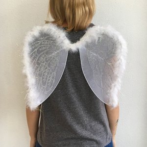 Крылья Ангела малые белые/СЛ