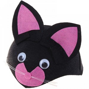 Шляпа Черная кошка фетр/СЛ