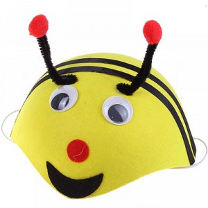 Шляпа Пчелка желтая фетр/СЛ