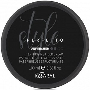 STYLE Perfetto UNFINISHED TEXTURIZING FIBER CREAM. Волокнистая паста для текстурирования волос.