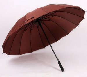 Зонт 16 ребер, диаметр 120см.
