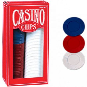 Фишки для покера Казино, 150 штук
