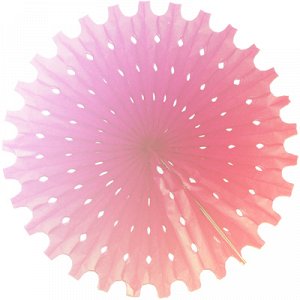Фант бумажный розовый 40см/G