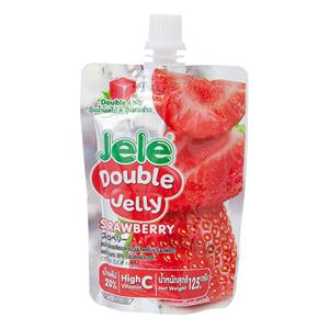 JELE DOUBLE JELE Strawberry  (клубничное) 125 гр  (фольгированная упаковка)