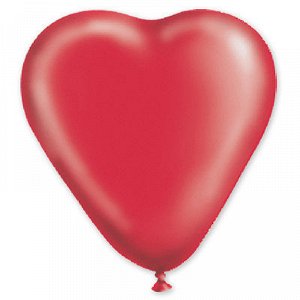 Сердце 5" Кристалл Красное /Ит