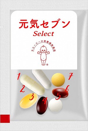 KEWPY Genki Seven Select - сбалансированный комплекс витаминов и минералов