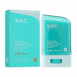 Стойкий солнцезащитный стик AHC Natural Perfection Double Shield Sun Stick SPF50+ PA++++