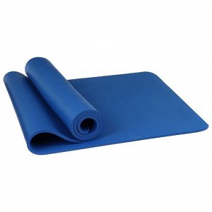 Коврик для йоги Sangh, 183x61x1 см, цвет синий