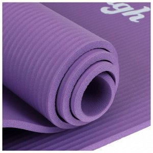 Коврик для йоги Sangh, 183x61x1 см, цвет фиолетовый